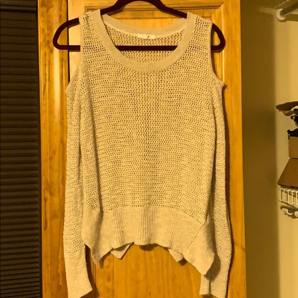 Maurice’s cold shoulder knit sweater